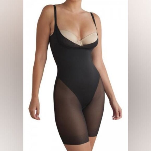 TC Fine Intimates Sheer Shaping & Comfort Thigh Slimming Singlette - Picture 1 of 6